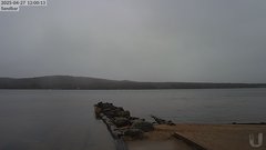 view from 4th Lake Sandbar on 2025-04-27