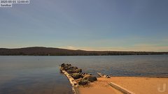 view from 4th Lake Sandbar on 2025-05-01