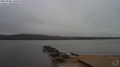 view from 4th Lake Sandbar on 2025-05-04