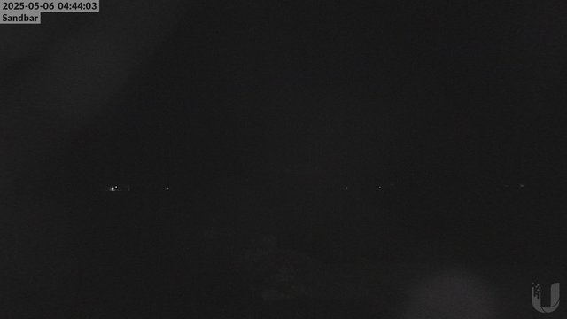 time-lapse frame, 4th Lake Sandbar webcam