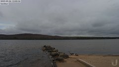 view from 4th Lake Sandbar on 2025-05-06
