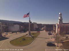 view from 13 East Market Street - Lewistown PA (west) on 2024-03-11