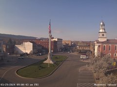 view from 13 East Market Street - Lewistown PA (west) on 2024-03-29
