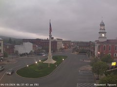view from 13 East Market Street - Lewistown PA (west) on 2024-04-19