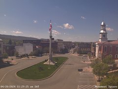 view from 13 East Market Street - Lewistown PA (west) on 2024-04-20