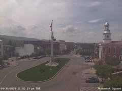 view from 13 East Market Street - Lewistown PA (west) on 2024-04-30