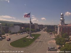 view from 13 East Market Street - Lewistown PA (west) on 2024-05-08