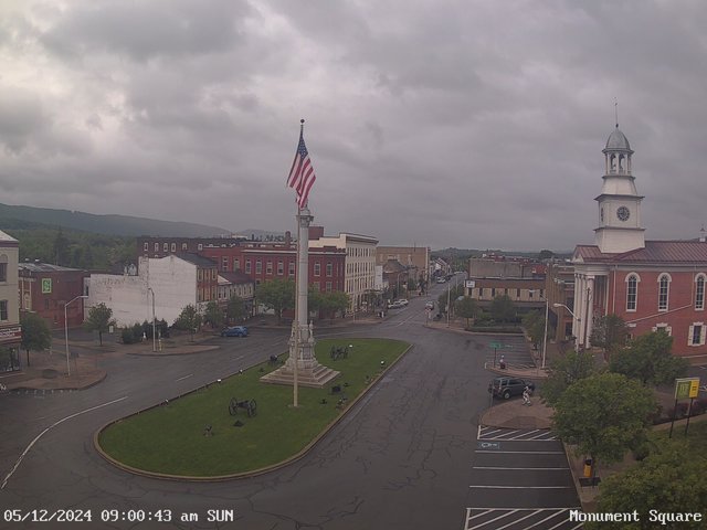 time-lapse frame, 13 East Market Street - Lewistown PA (west) webcam