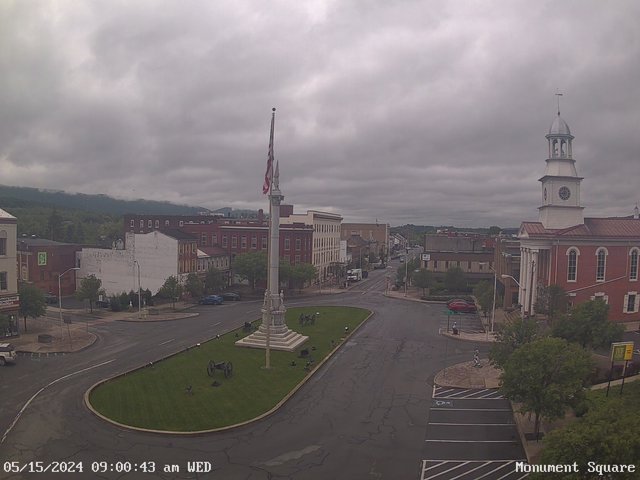 time-lapse frame, 13 East Market Street - Lewistown PA (west) webcam