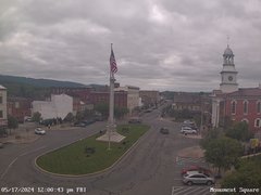 view from 13 East Market Street - Lewistown PA (west) on 2024-05-17