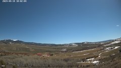 view from Medicine Bow Cam (UCCR) on 2024-04-14