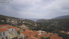 view from Stenies. Andros Island on 2024-04-17