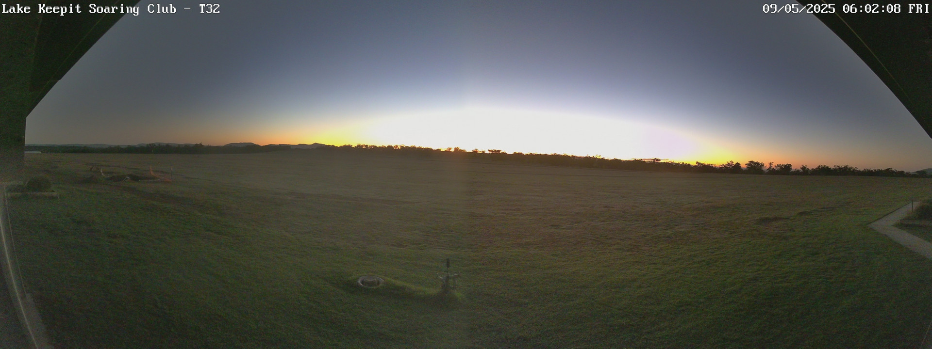 time-lapse frame, Lake Keepit Soaring Club T32 webcam