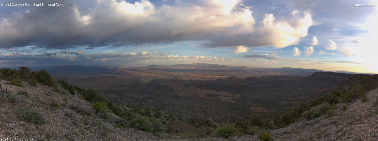 time-lapse frame, Hudson Point webcam