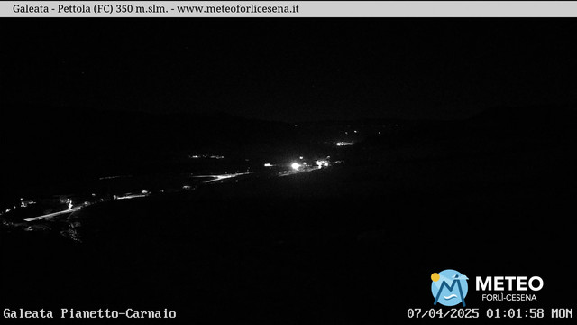 time-lapse frame, Galeata webcam