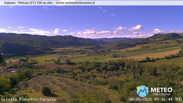 time-lapse frame, Galeata webcam