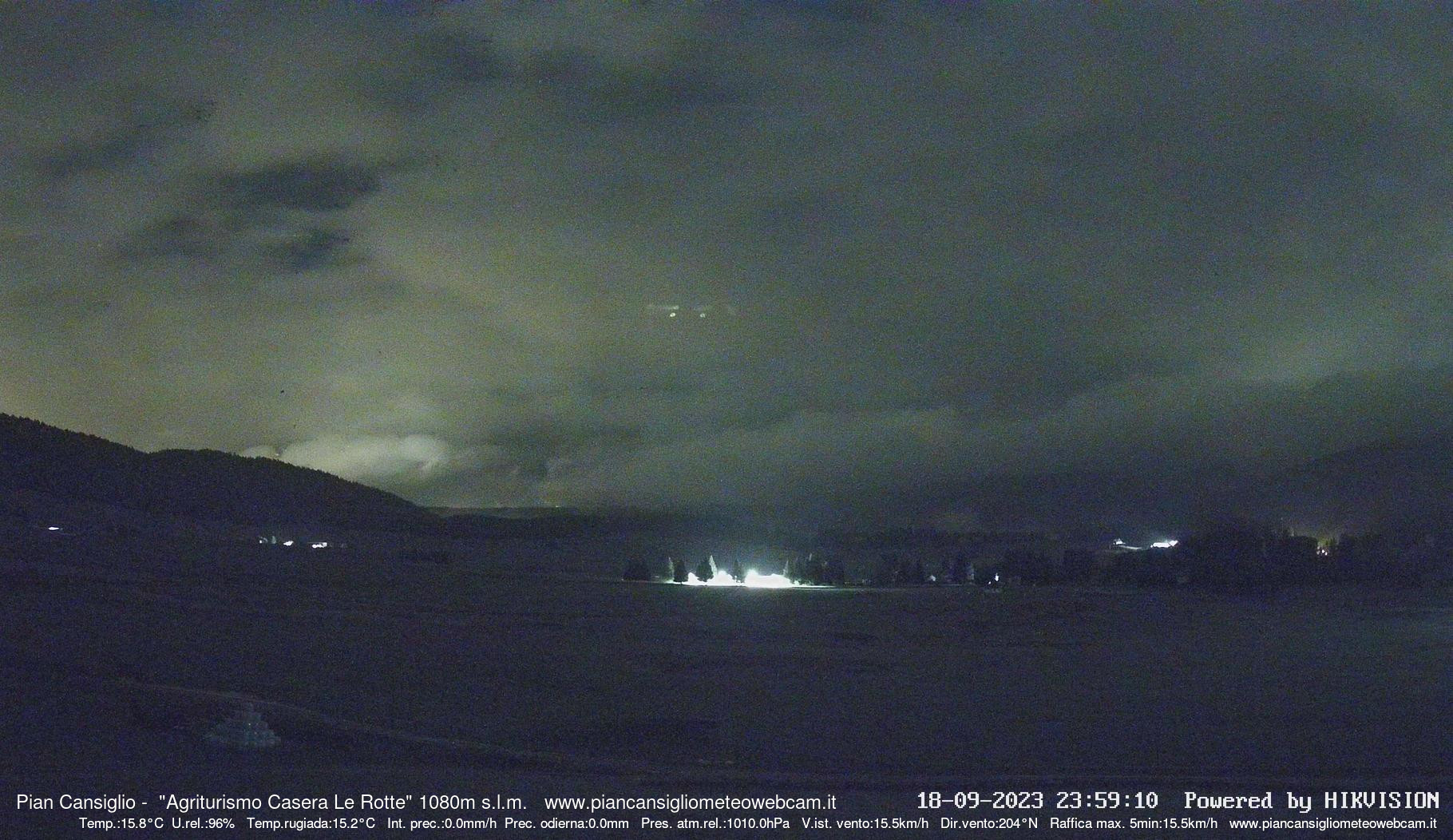 time-lapse frame, Pian Cansiglio - Casera Le Rotte webcam