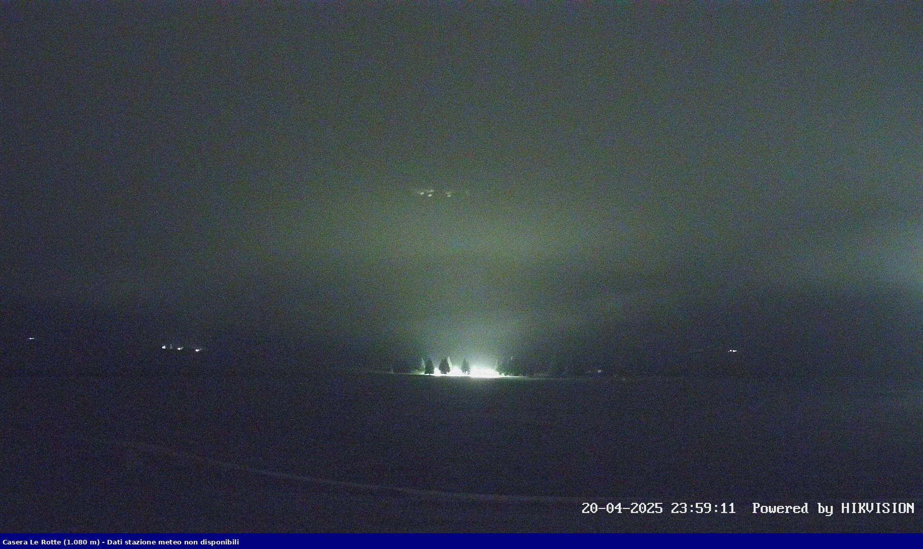 time-lapse frame, Pian Cansiglio - Casera Le Rotte webcam