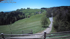 view from Koča Mrzli Vrh on 2024-04-29