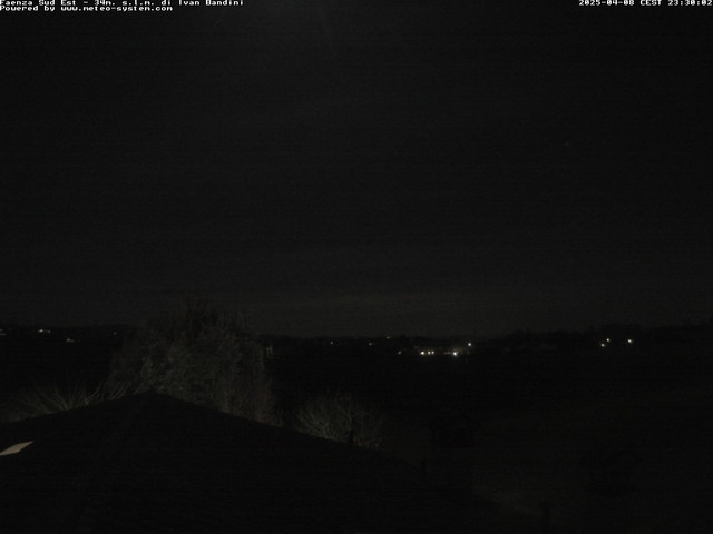 time-lapse frame, Faenza Sud-Est webcam
