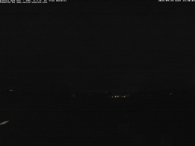 time-lapse frame, Faenza Sud-Est webcam