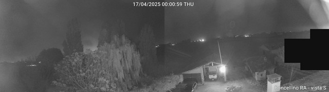 time-lapse frame, Boncellino Sud webcam