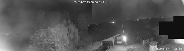 time-lapse frame, Boncellino Sud webcam
