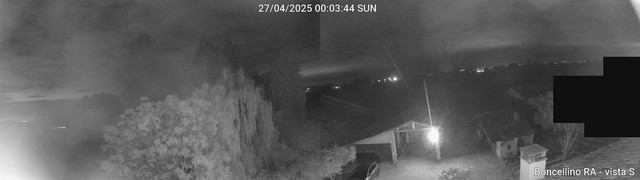 time-lapse frame, Boncellino Sud webcam