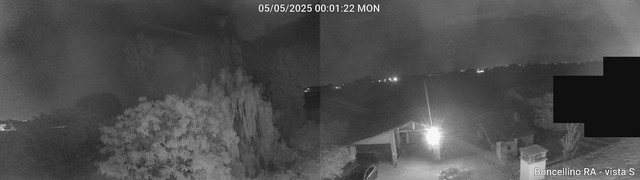 time-lapse frame, Boncellino Sud webcam