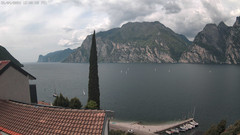 view from Torbole sul Garda - Busatte: Southern direction on 2024-04-26