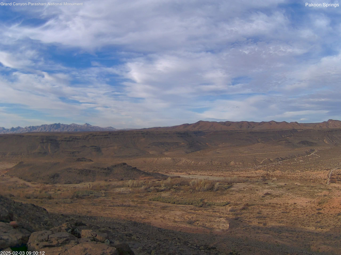 time-lapse frame, Pakoon Springs webcam