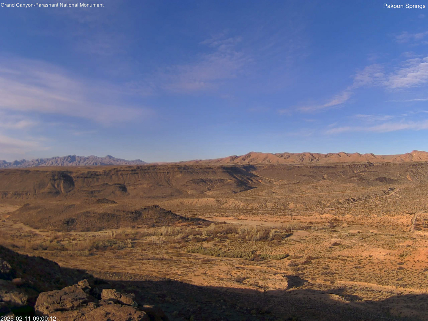 time-lapse frame, Pakoon Springs webcam