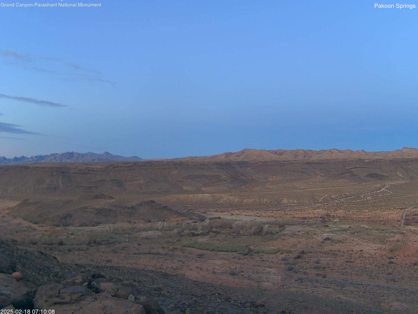 time-lapse frame, Pakoon Springs webcam