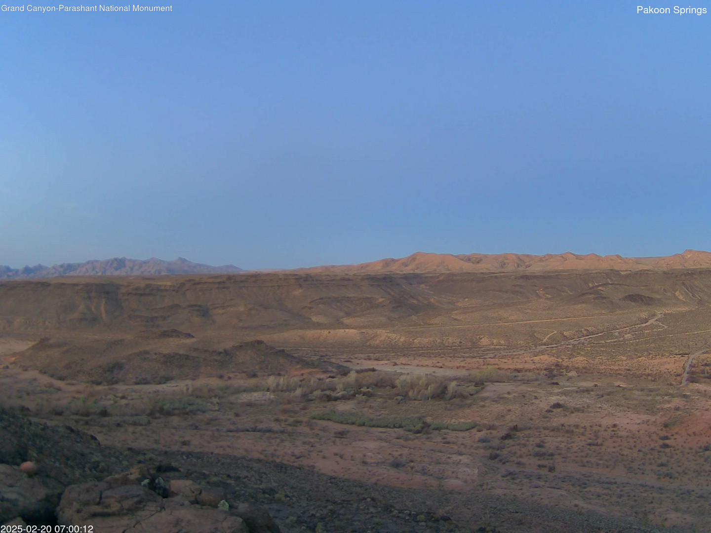 time-lapse frame, Pakoon Springs webcam