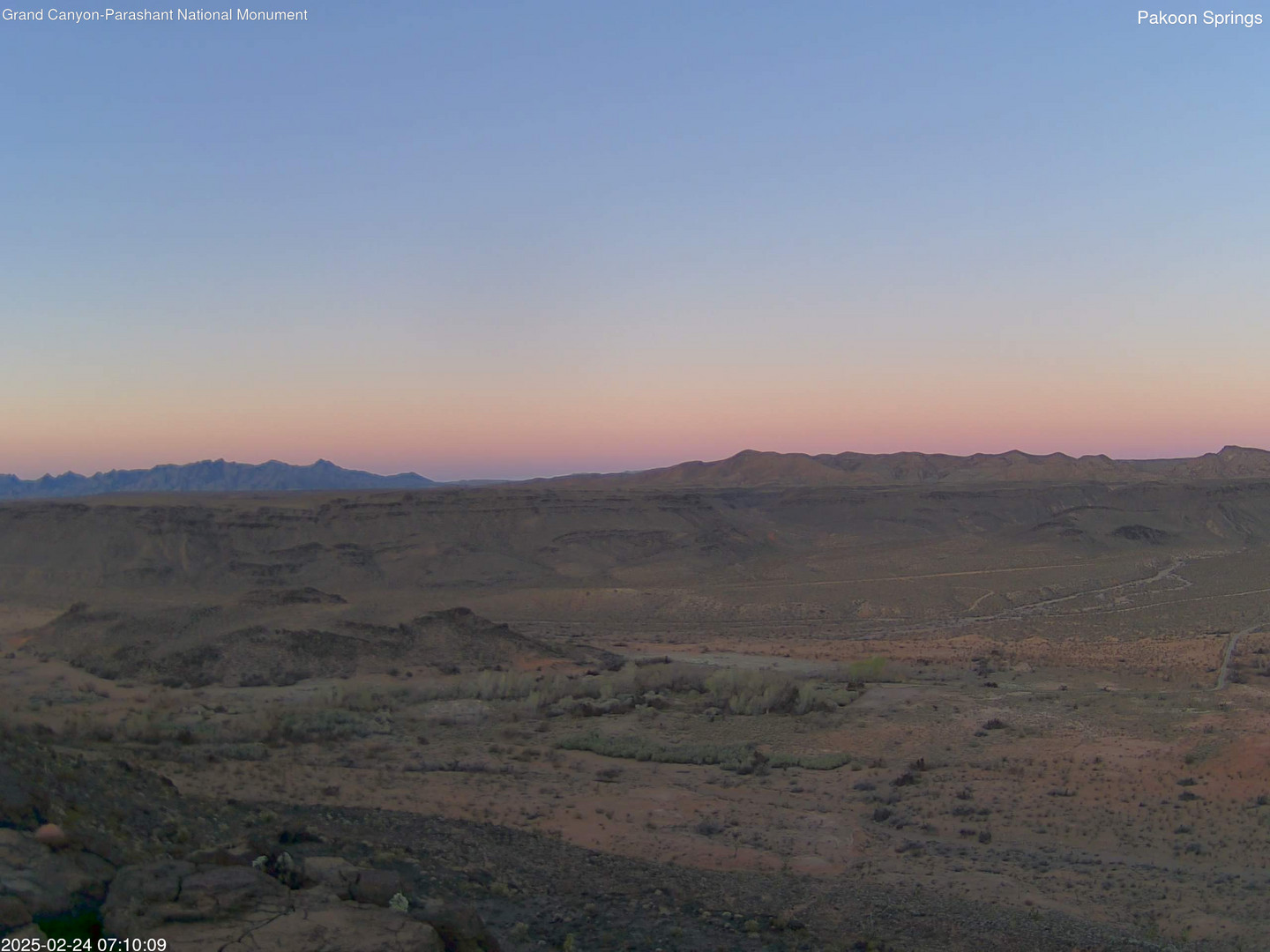 time-lapse frame, Pakoon Springs webcam