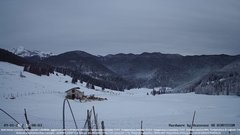 view from Pian Cansiglio - Malga Valmenera on 2022-01-09