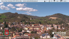 view from Rocca San Casciano on 2024-03-25