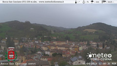 view from Rocca San Casciano on 2024-04-01