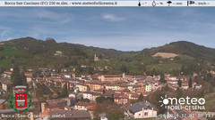 view from Rocca San Casciano on 2024-04-05