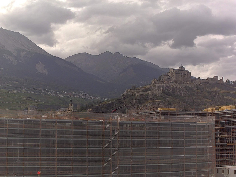 time-lapse frame, Sion - Industrie 17 webcam