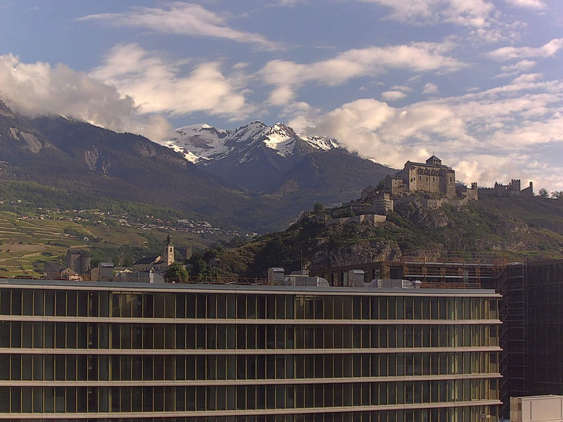 time-lapse frame, Sion - Industrie 17 webcam