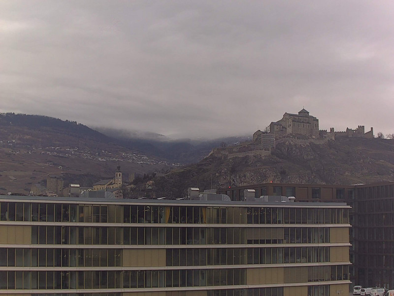 time-lapse frame, Sion - Industrie 17 webcam