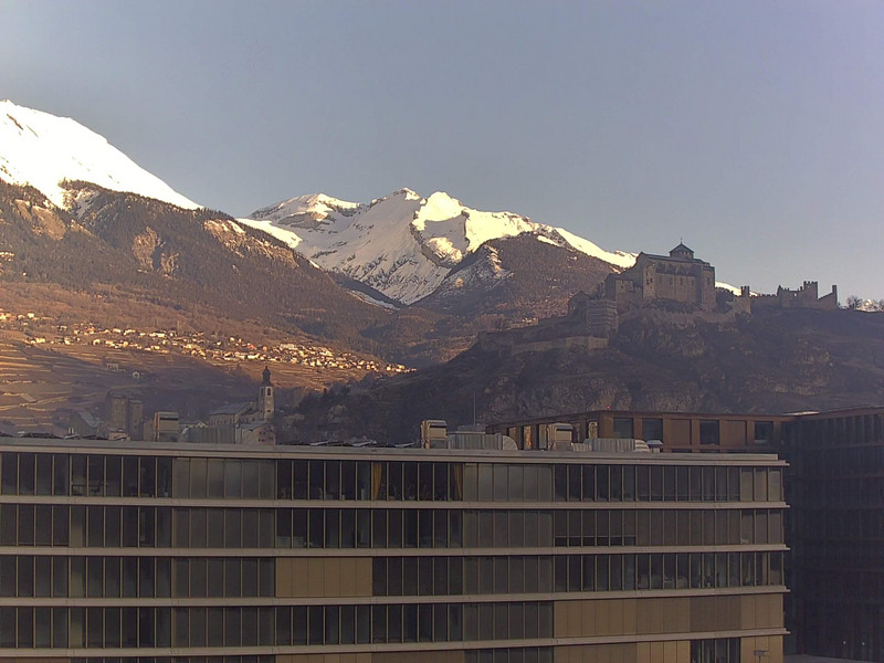 time-lapse frame, Sion - Industrie 17 webcam