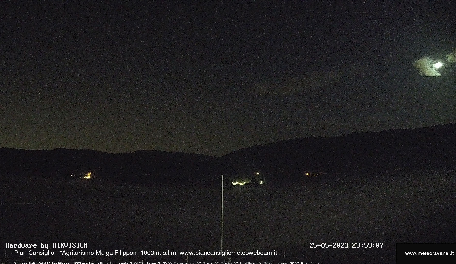time-lapse frame, Pian Cansiglio - Agriturismo Malga Filippon webcam