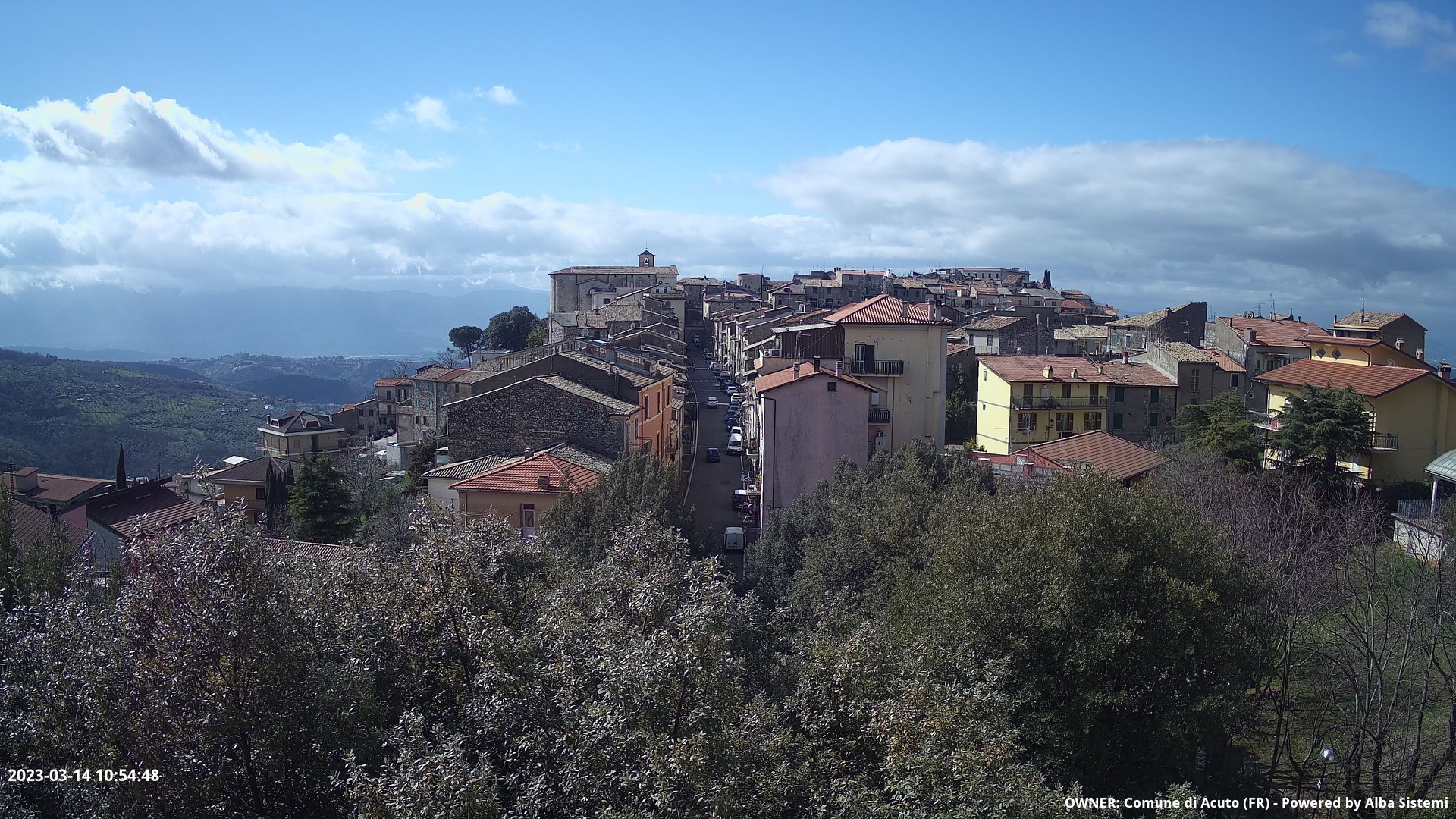 time-lapse frame, ACUTO webcam