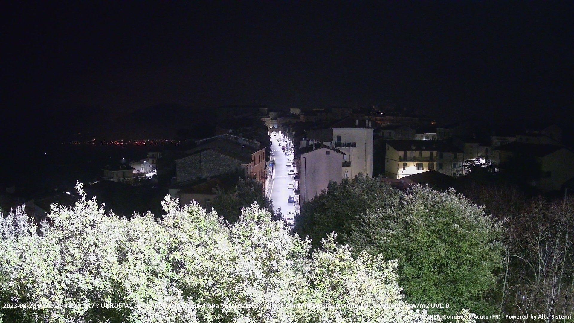 time-lapse frame, ACUTO webcam