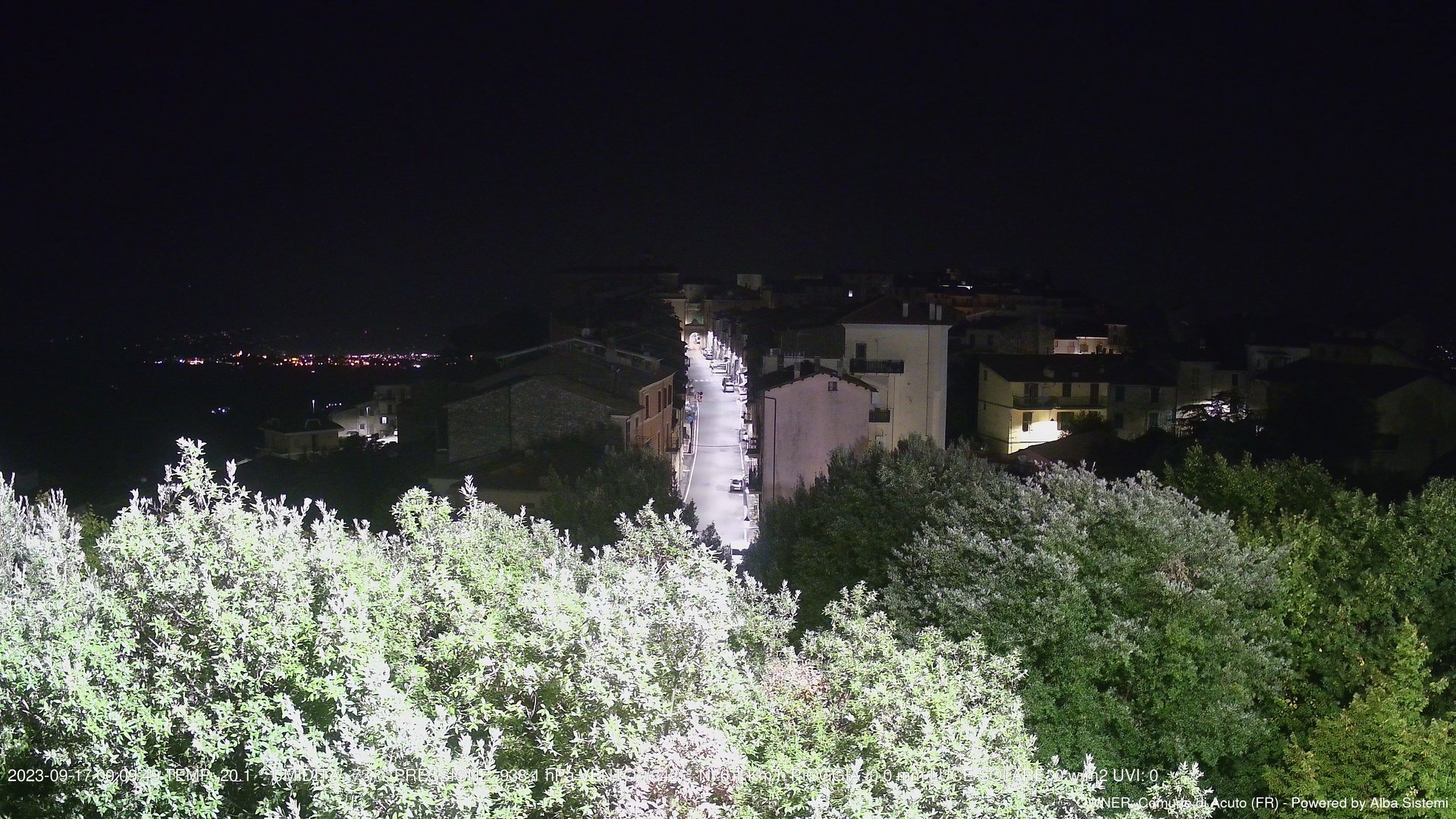 time-lapse frame, ACUTO webcam
