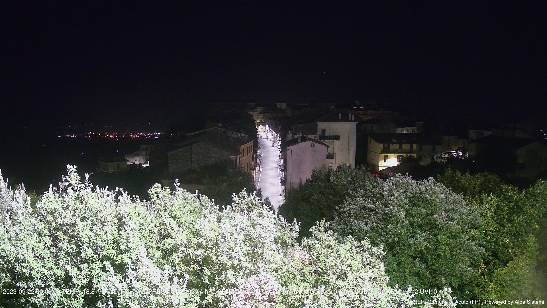 time-lapse frame, ACUTO webcam