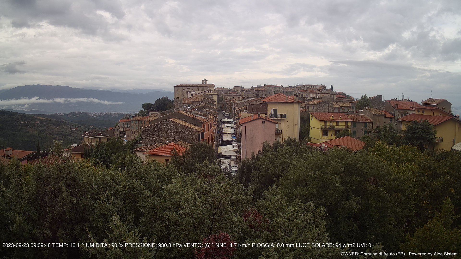 time-lapse frame, ACUTO webcam