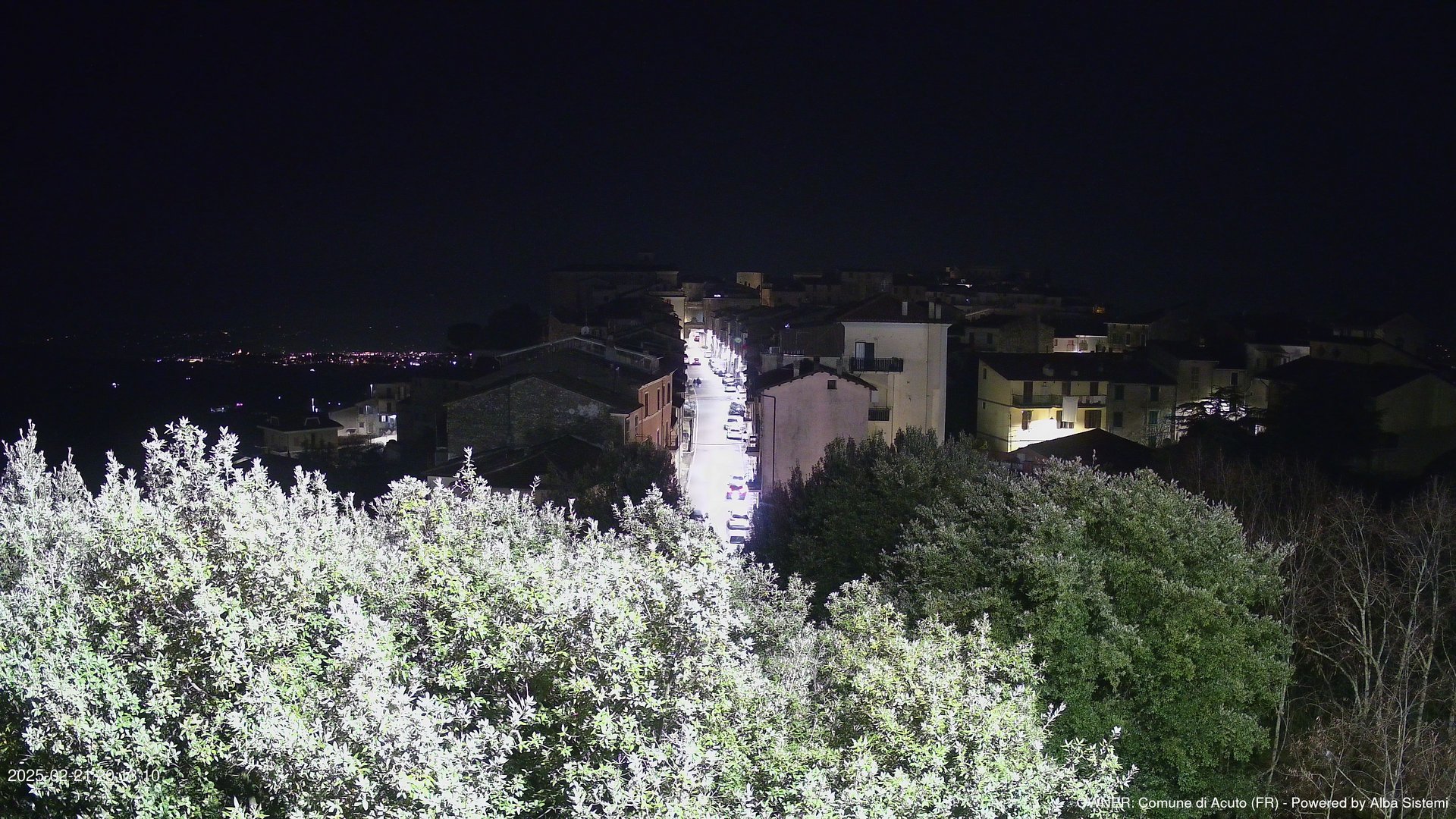 time-lapse frame, ACUTO webcam